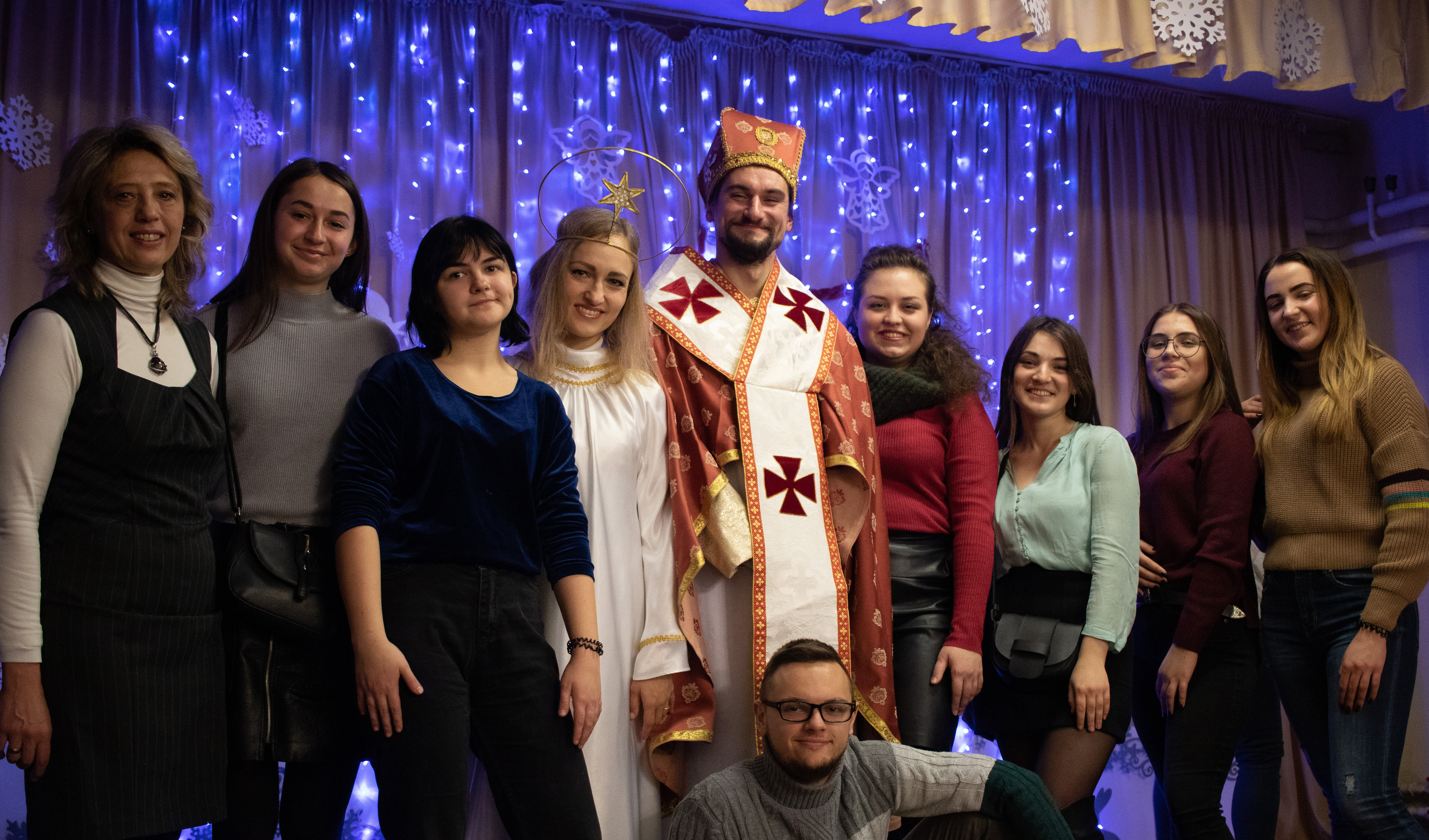 фото свято Святого Миколая у Львівській політехніці