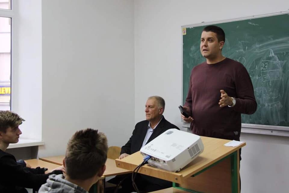 на зустрічі студентів з представниками Дрогобицької міської ради
